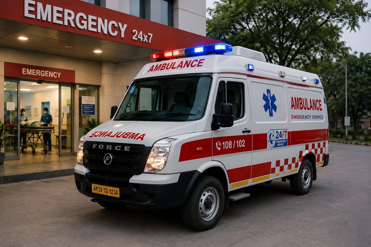 ambulance services in mylavaram