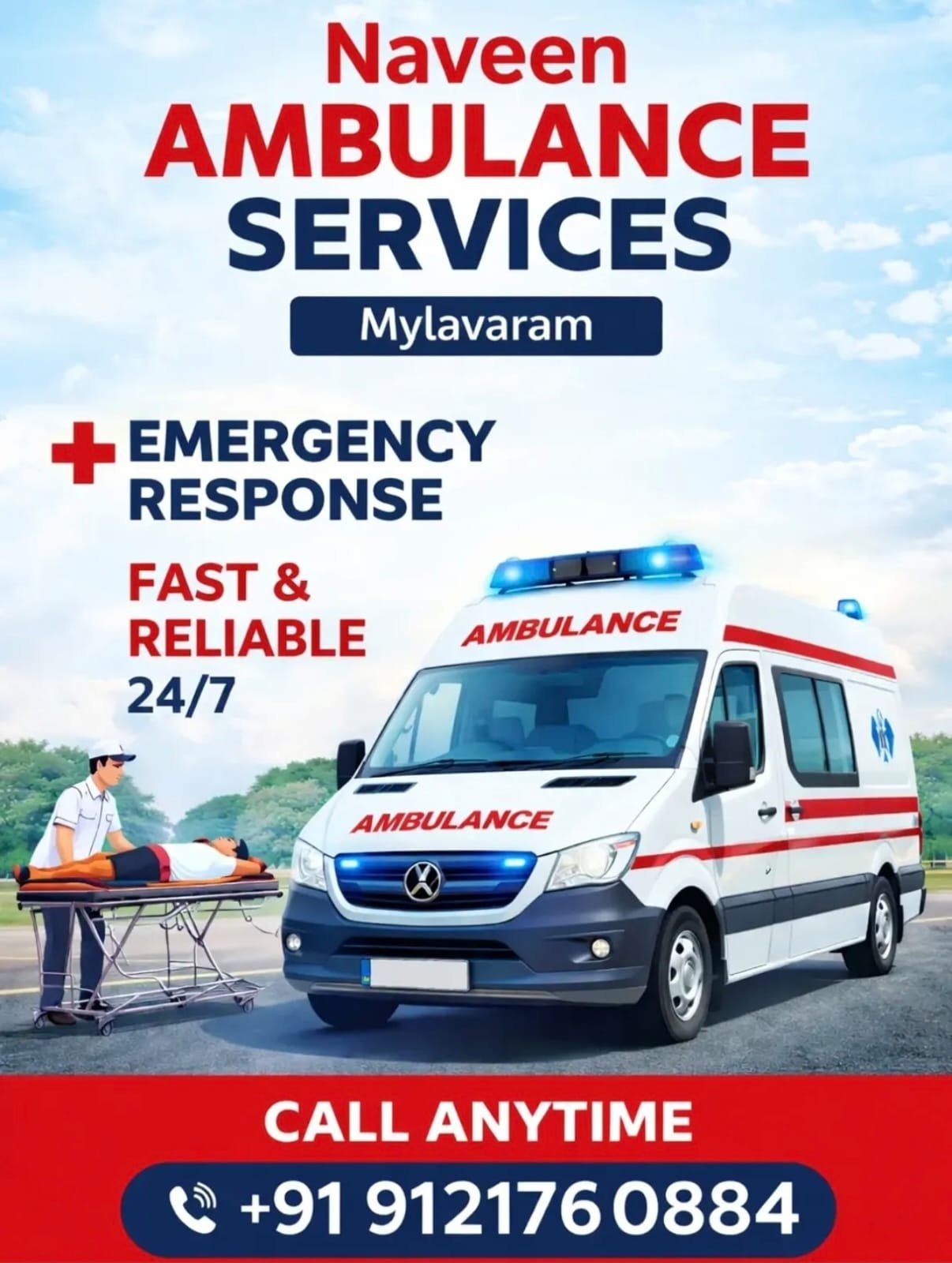 ambulances services in mylavaram
