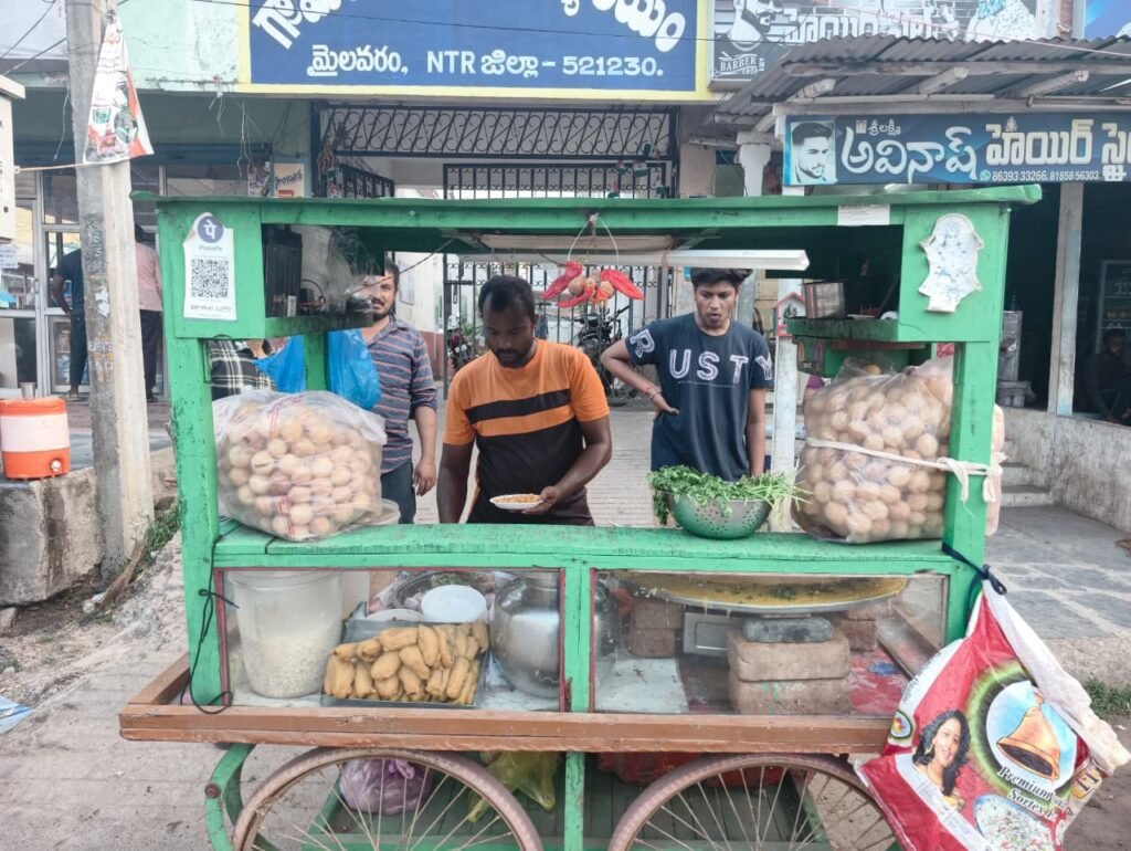 best panipuri in mylavaram